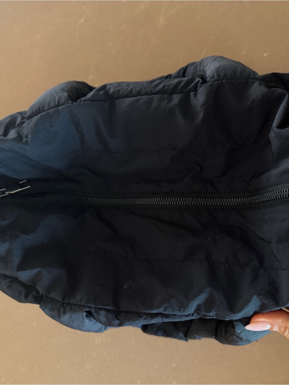Source Unknown Black Quilted Puffer Tote - Picture 5 of 6